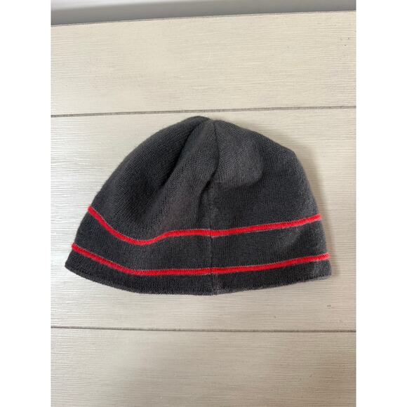 The North Face Knit Beanie Hat Fleece Lined Toddler Infant Embroidered Logo - Picture 2 of 5